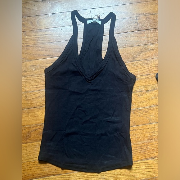 Joah brown V neck racer back tank - Picture 4 of 4